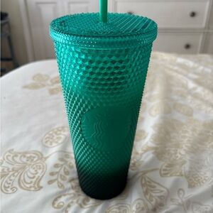 Starbucks Emerald Green Textured Tumbler